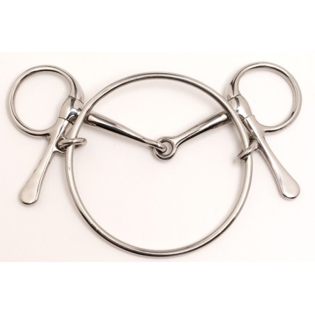 mors dexter spatule inox Zilco galop au prix  juste sur equiracing.fr
