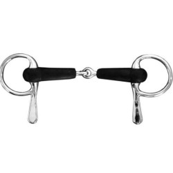 Mors spatule brise caoutchou au juste prix sur equiracing.fr