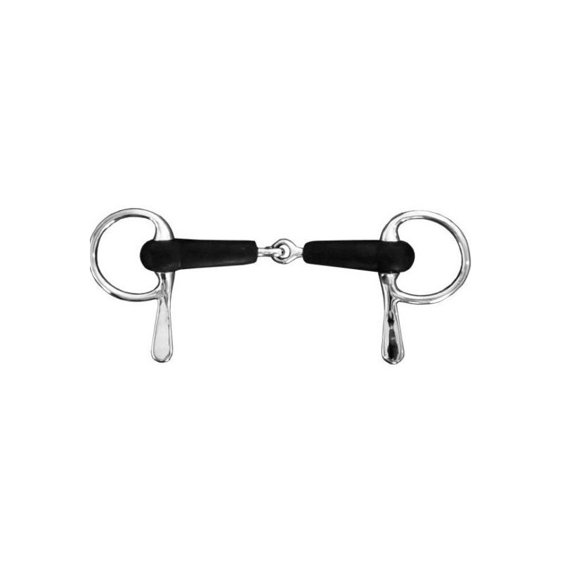 Mors spatule brise caoutchou au juste prix sur equiracing.fr
