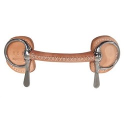 Mors spatule droit en cuir au juste prix sur equiracing.fr