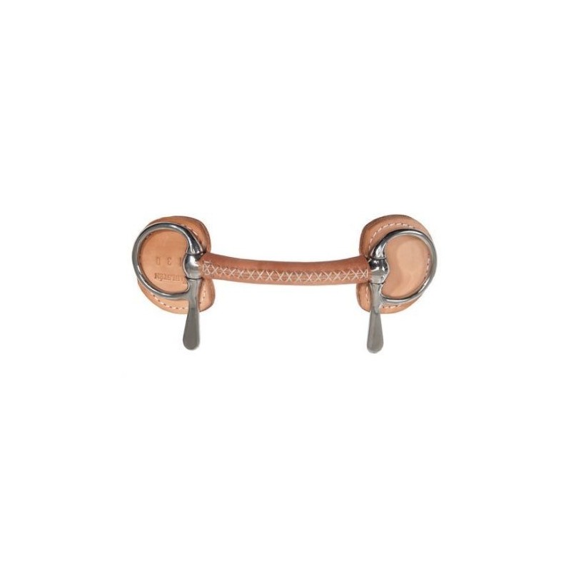 Mors Spatule droit cuir
