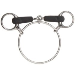 mors dexter caoutchou acier inoxidable au prix juste sur equiracing.fr