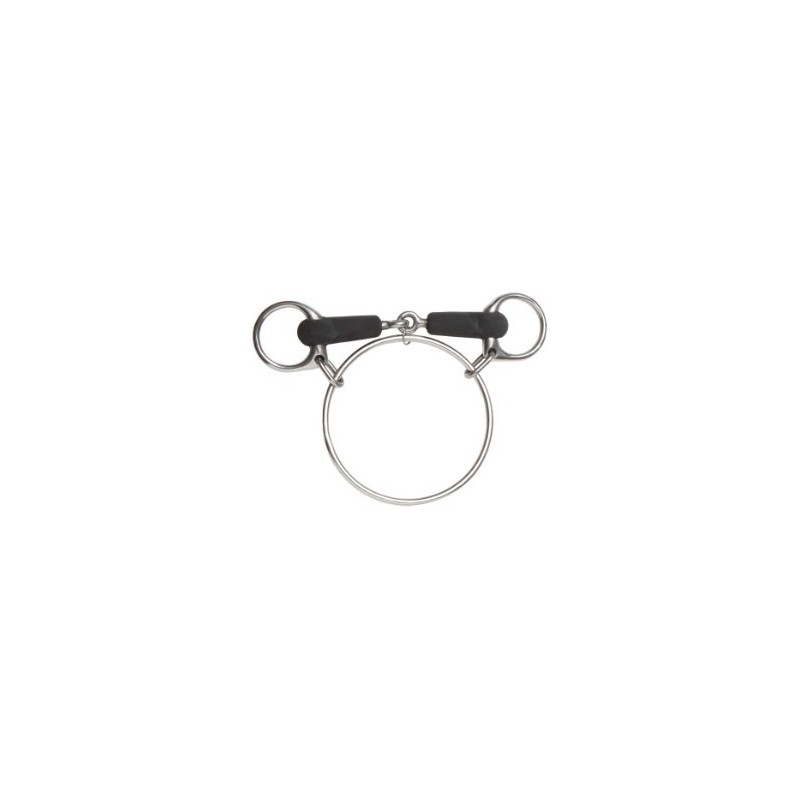 mors dexter caoutchou acier inoxidable au prix juste sur equiracing.fr