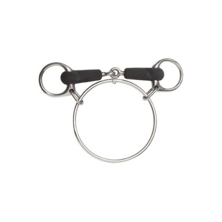 Spatule, brisé, recouvert de cuir