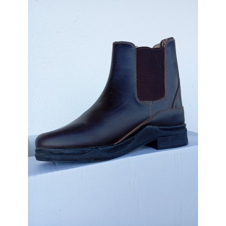 boots marron avec souffle cheville au prix juste sur equiracing.fr