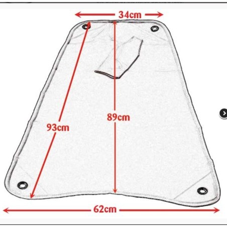 Bache de sulky zilco standard au prix le plus juste sur equiracing.fr