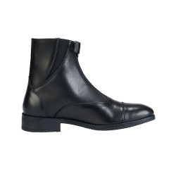 Boots en cuir zip avant equestro au juste prix sur equiracing.fr  