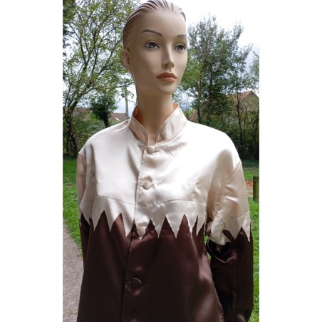 Casaque Satin de  trot monté