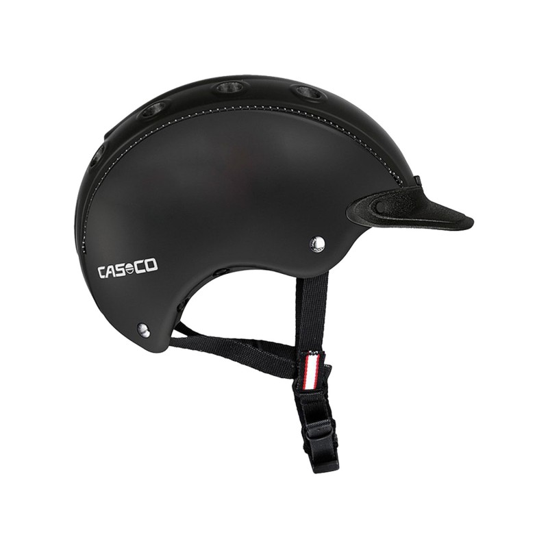Casque Casco enfant ado noir elegant  au prix juste sur equiracing.fr
